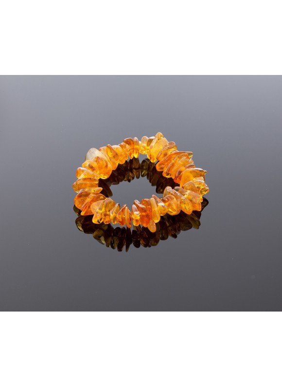 Honey amber bracelet