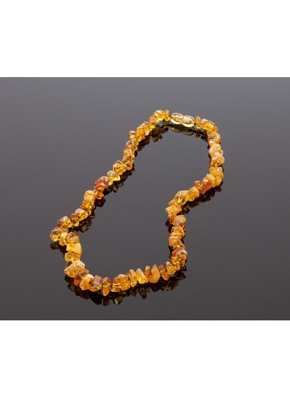 Exclusive honey amber necklace