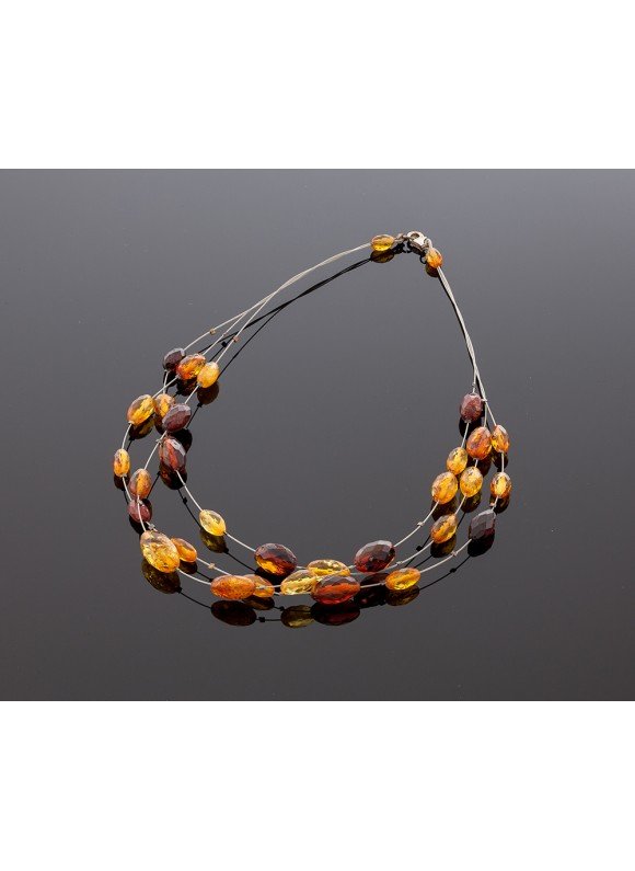 Necklace - Amber shine